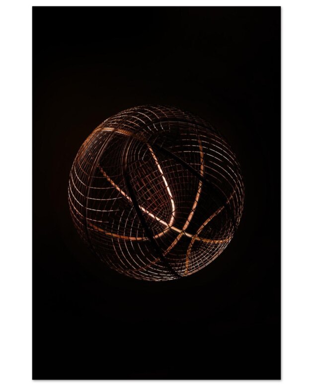 Wireframe Basketball